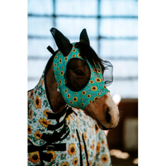 Patterned Lycra Fly Mask