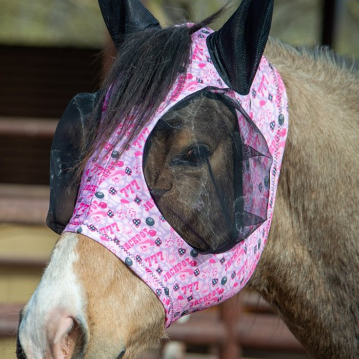 Patterned Lycra Fly Mask