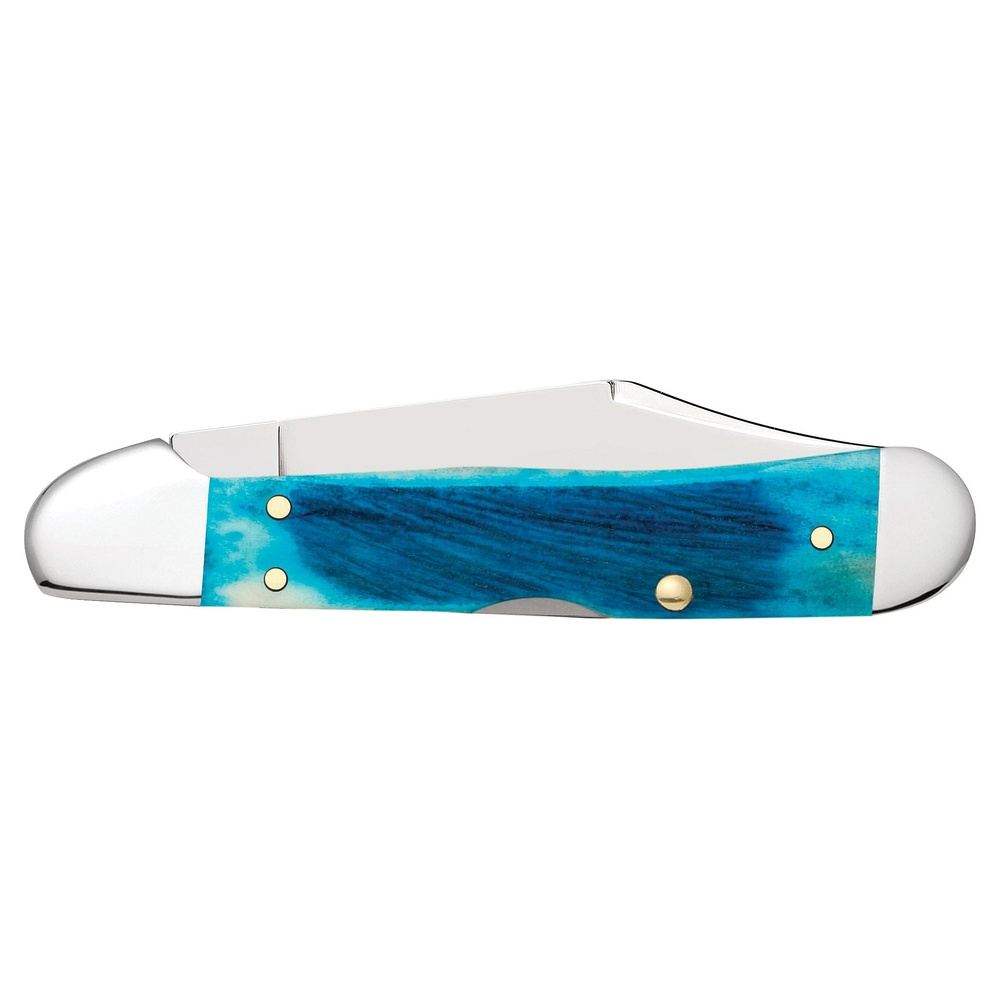Case Caribbean Blue Bone - Sawcut Jig Mini CopperLock — NRS