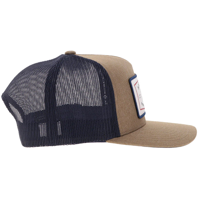 Hooey Rank Stock Tan Trucker Cap