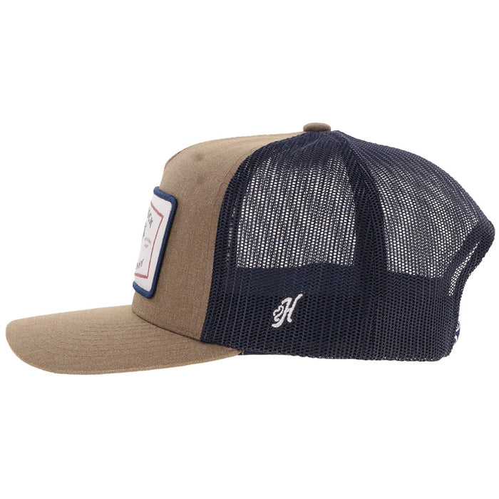Hooey Rank Stock Tan Trucker Cap