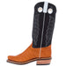 Olathe Boot Company Men`s Ride Ready Honey Elephant 15in Black Waxy Kansas Top Bearkat Cutter Toe Boot