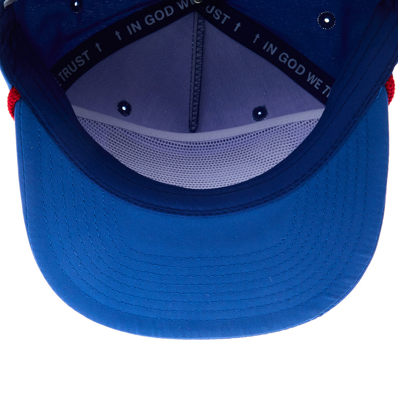 Cactus Alley Hat Co Mens Chicken Choking Royal Cap