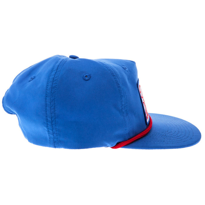 Cactus Alley Hat Co Mens Jesus 2024 Blue With Red Rope Cap