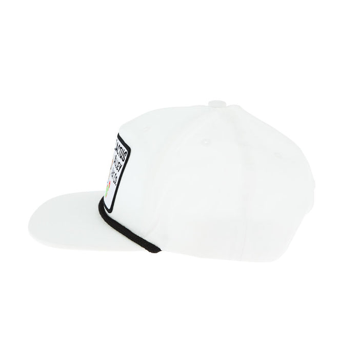 Cactus Alley Hat Co Wild Rides White and Black Cap