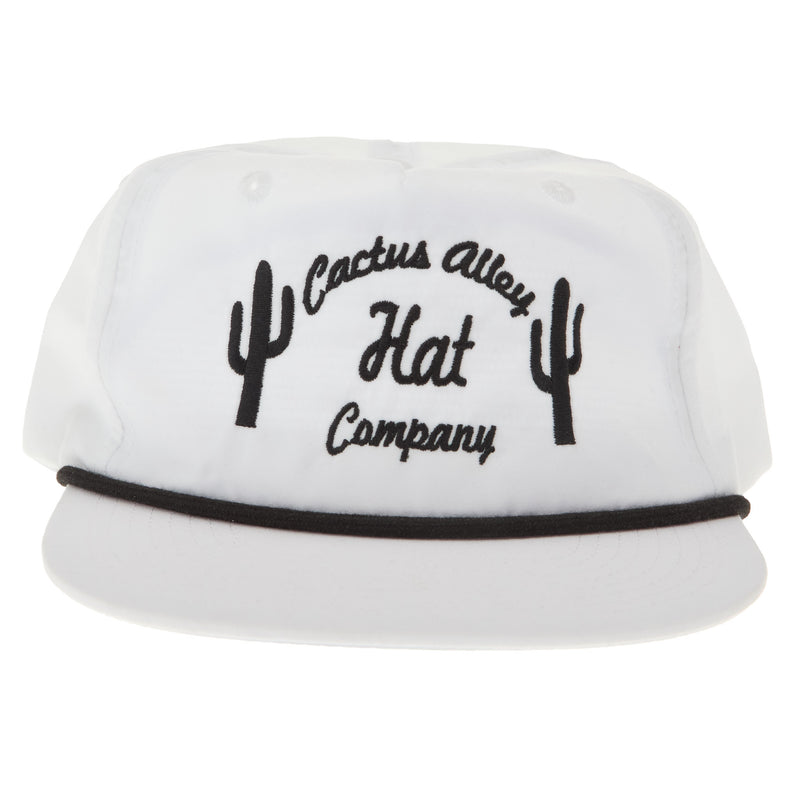 Cactus Alley Hat Co The Cactus White and Black Cap