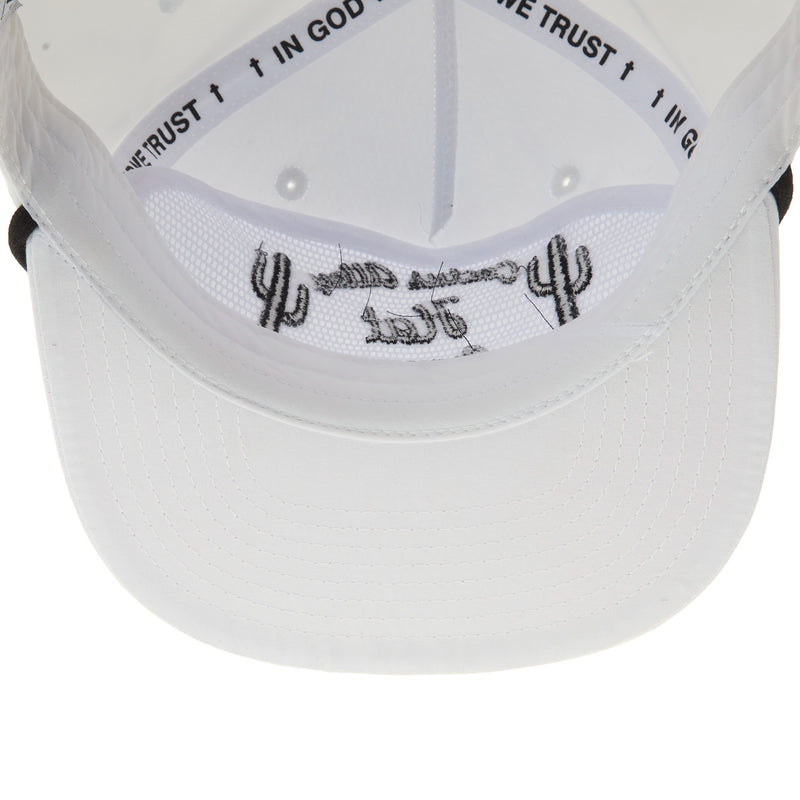Cactus Alley Hat Co The Cactus White and Black Cap