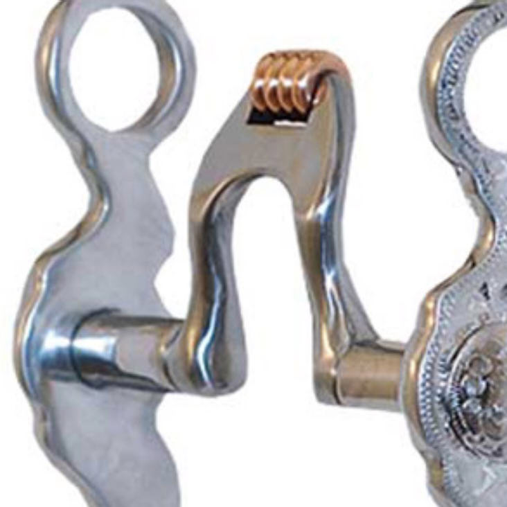 Cowboy Tack Bit Fg Alum Prec Rol Spoon 5 1/8in.