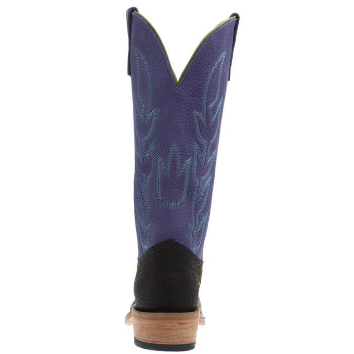 Olathe Boot Company Men's Ride Ready Eastwood Camel 15in Purple Bulldozer Top