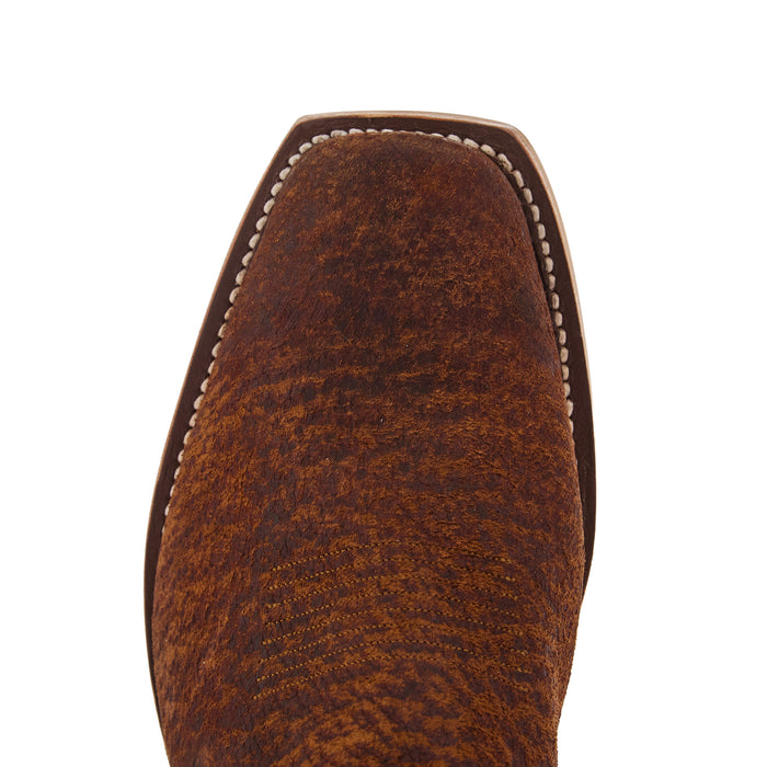 Olathe Boot Company Men`s Ride Ready Havana Tag Boar 15in Turquoise Soft Ice Top