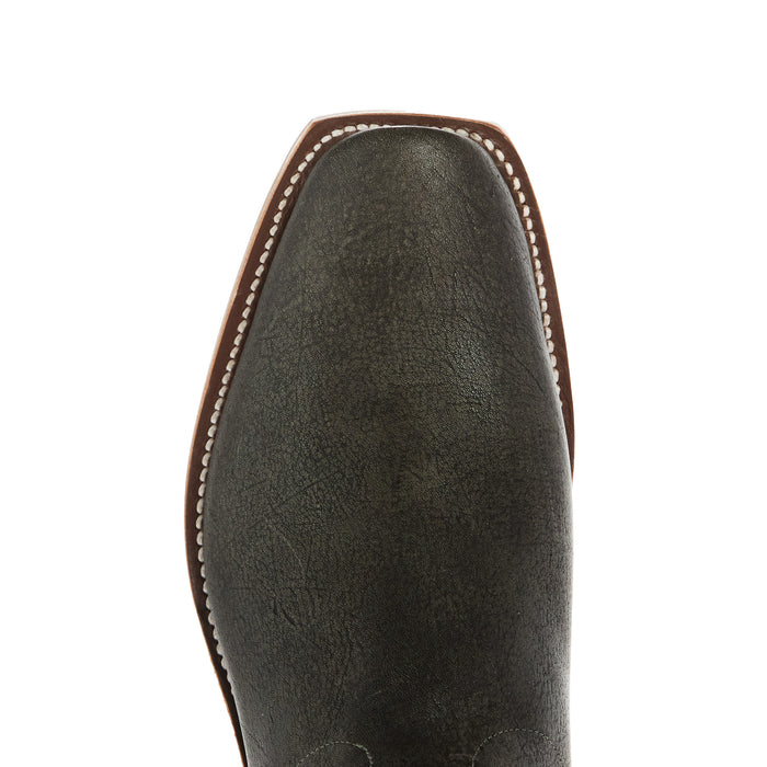 Olathe Boot Company Men`s Ride Ready Slate Safari Giraffe 15in Navy Waxy Kansas Top