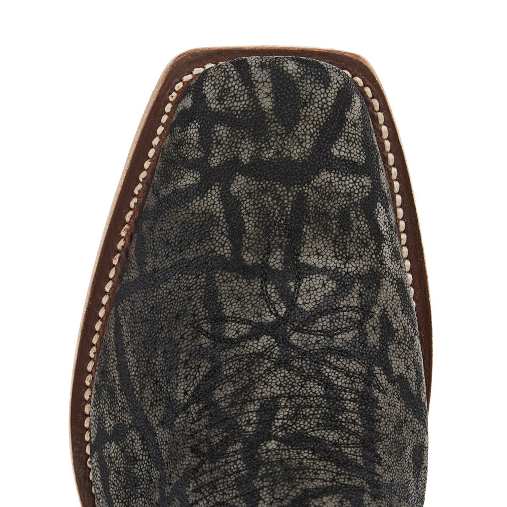 Olathe Boot Company Men's Ride Ready Grey Safari Elephant Vamp