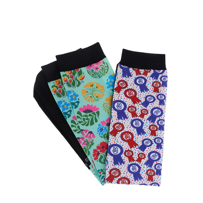 Dreamers & Schemers Women's Bloomin' Pair & A Spare Socks