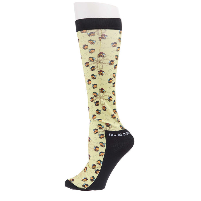 Dreamers & Schemers Women's Bee Haw Pair & A Spare Socks
