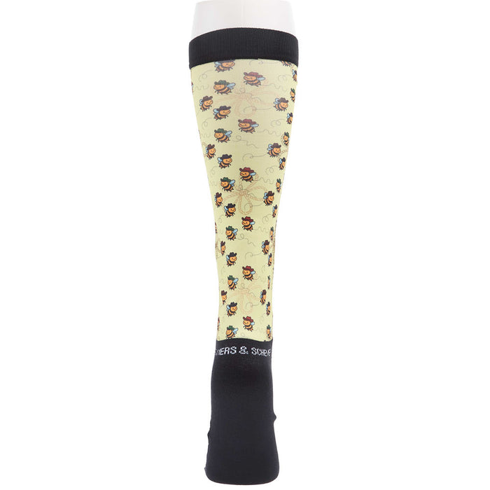 Dreamers & Schemers Women's Bee Haw Pair & A Spare Socks
