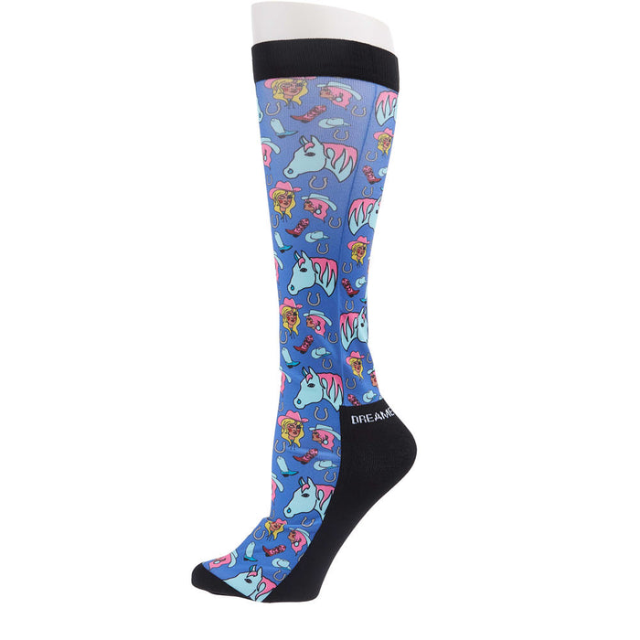 Dreamers & Schemers Women's Cowgirl Rodeo Pair & A Spare Socks