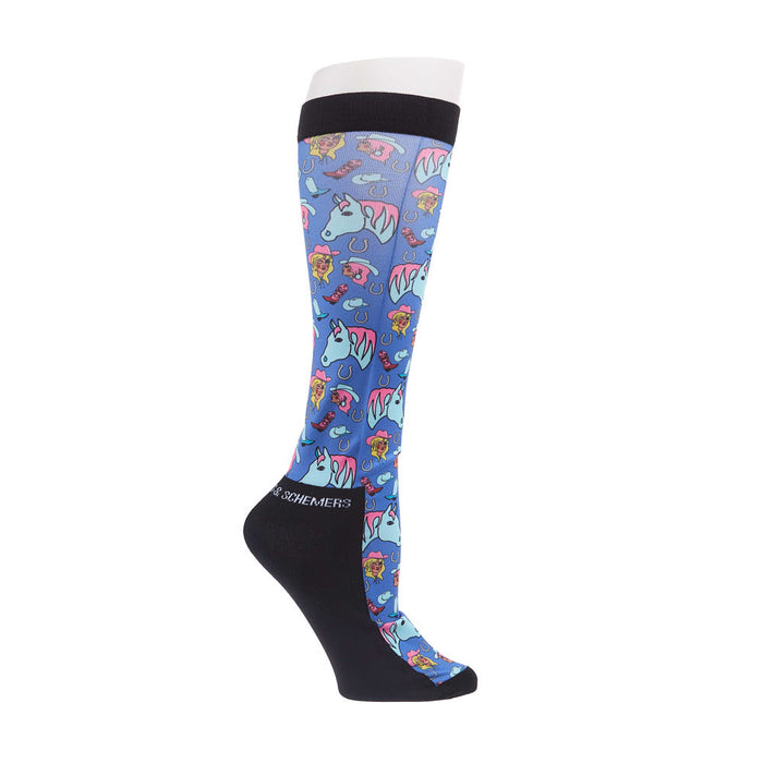 Dreamers & Schemers Women's Cowgirl Rodeo Pair & A Spare Socks