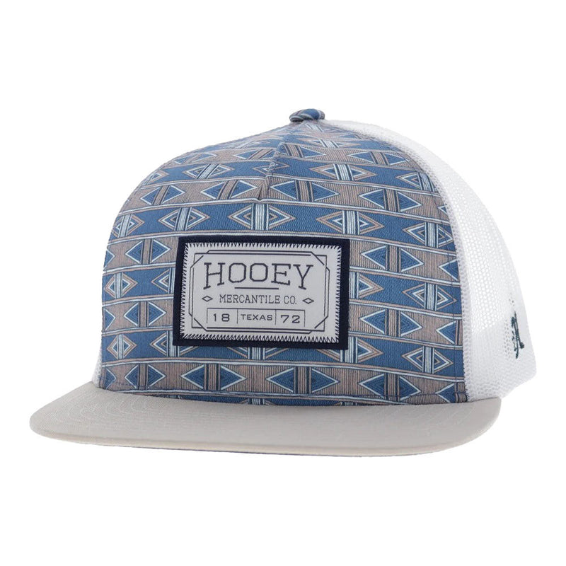 Hooey Doc Blue & White Trucker Cap