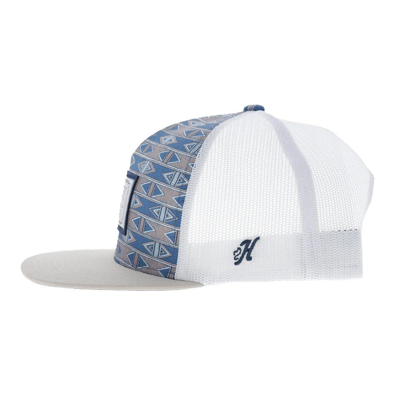 Hooey Doc Blue & White Trucker Cap
