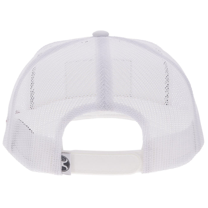Hooey Men's White Liberty Roper Cap