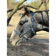 Patterned Nylon Horse Halter