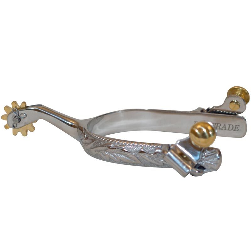 Women's Engraved Stock Spurs