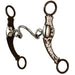 Cowboy Tack Texas Floral Vine Ported Chain Bit
