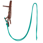 Hermann Oak Knotted Hackamore with 8ft Split Reins