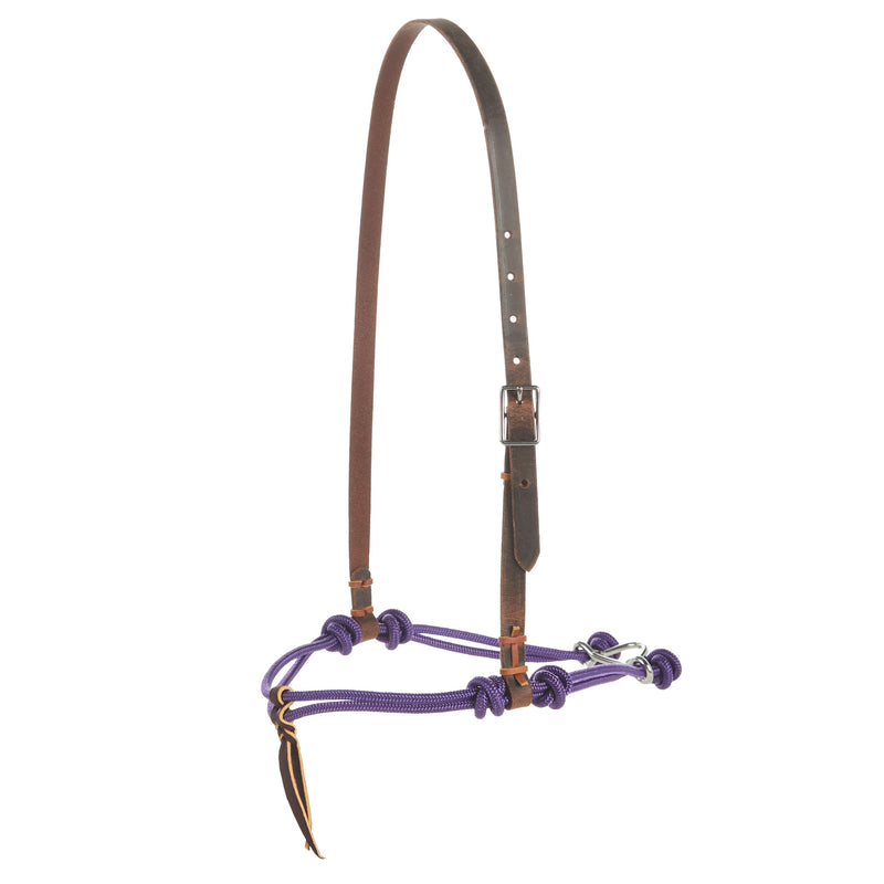 Knotted Double Rope Tiedown Noseband