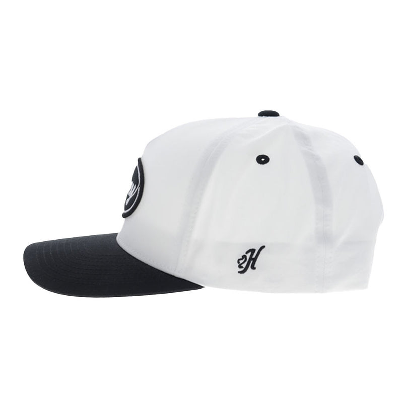 Hooey Men's Ranger White & Black Oval Cap