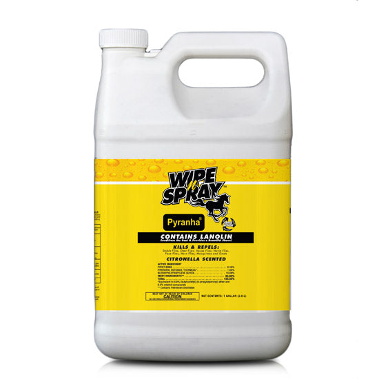 Pyranha Wipe N' Spray Fly Spray Gallon