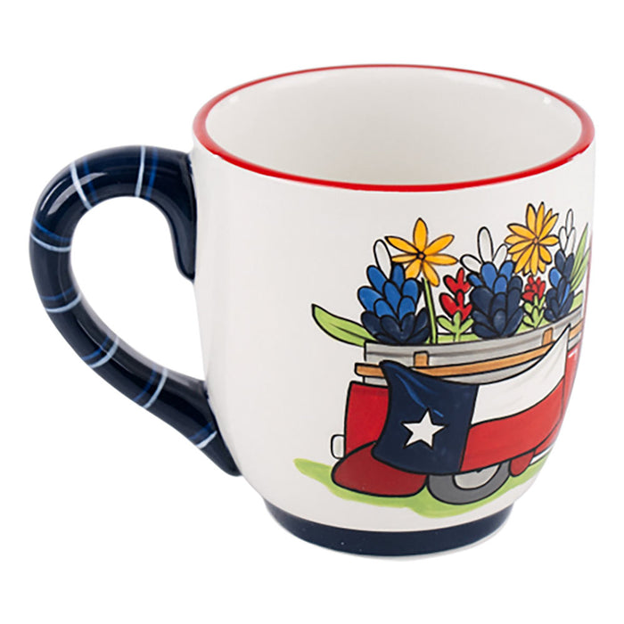 Glory Haus Inc Texas Flag Howdy Truck Mug