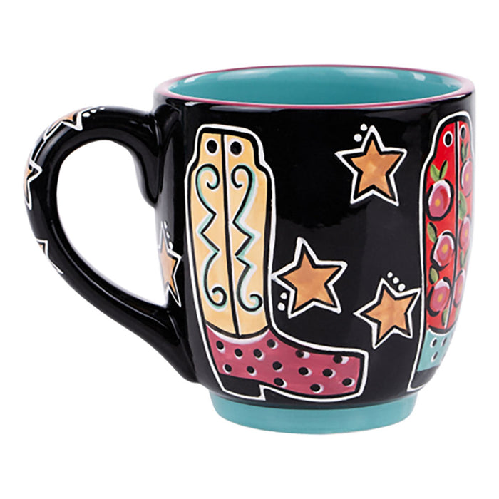 Glory Haus Inc Boots and Stars Mug