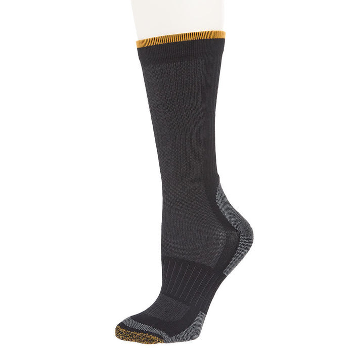 Ariat Unisex TEK High Performance Mid Calf Black Socks 2 Pack