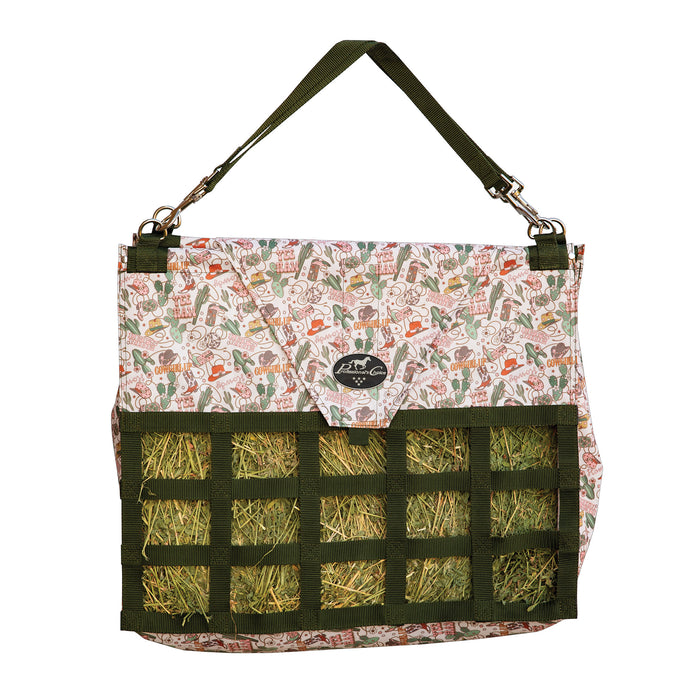 Patterned Hay Bag