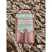 Patterned Cell Phone Back Cinch Holder