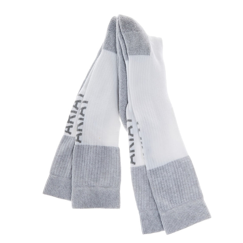 Nester Hoisery White VentTek OTC Western Boot Socks