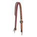 Roughout Slot Ear Headstall with Buckstitch