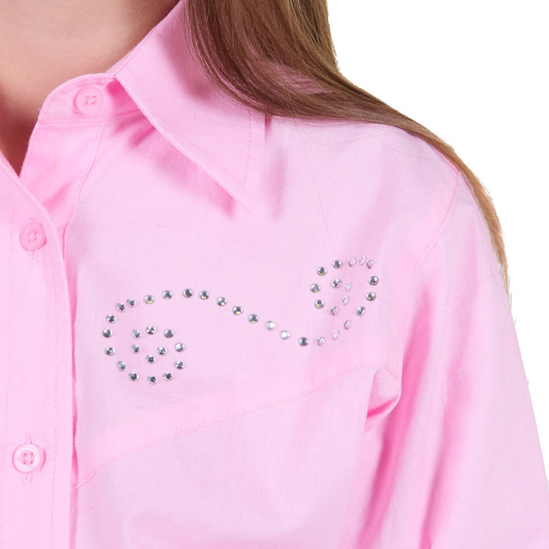 Rod's True Western Girl's Sparkle Blouse