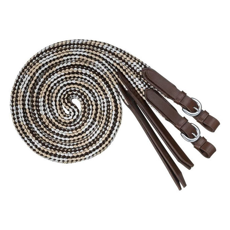 Flat Braided Split Reins