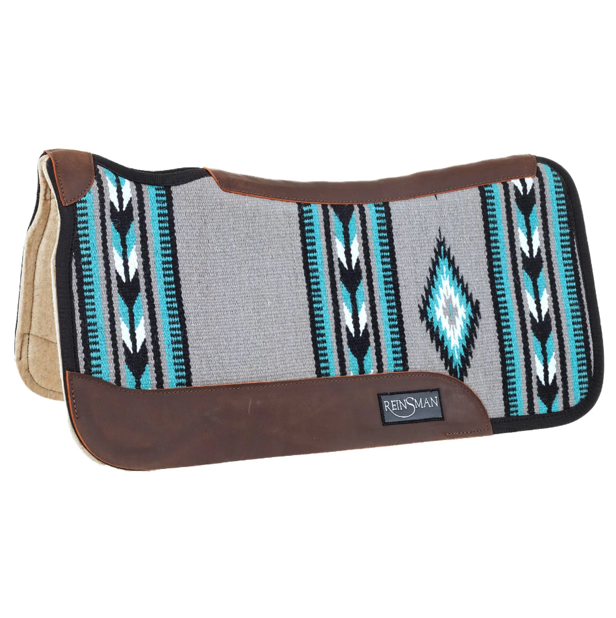 Reinsman Ranahan Big Sky Aztec Blanket Top Felt Saddle Pad