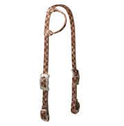 Checkerboard Pattern Poly Headstall