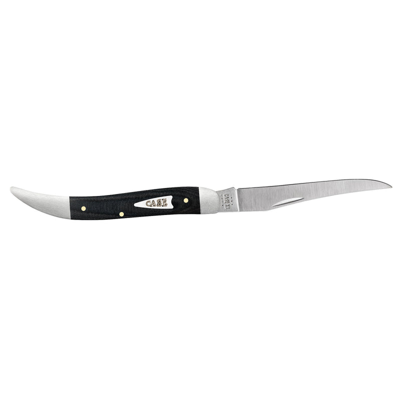 Case Smooth Black Micarta - Medium Texas Toothpick