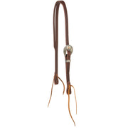 Slit Ear with Antique Flower Headstalls