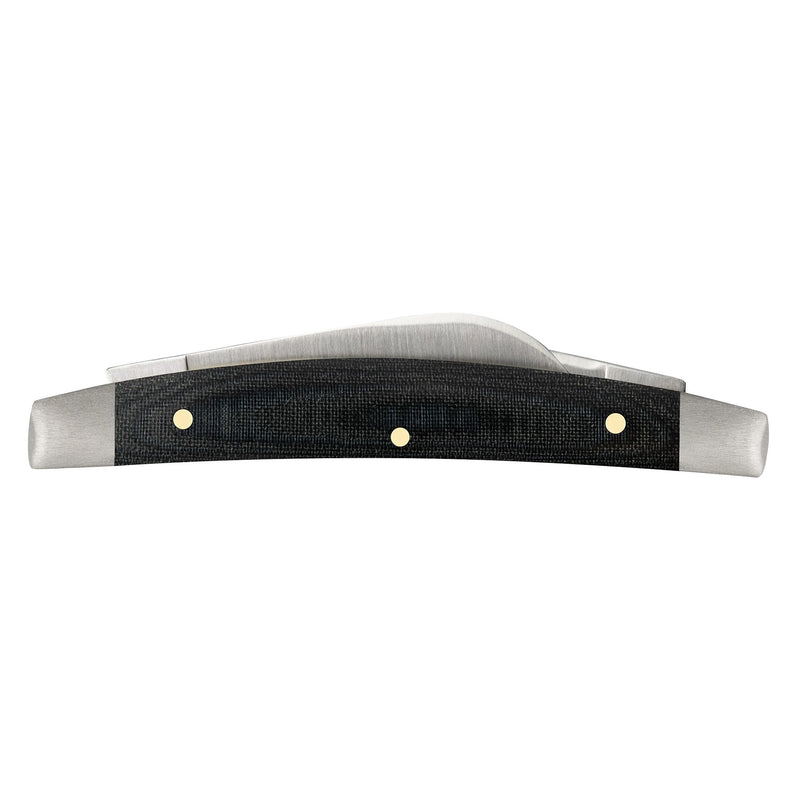 Case Smooth Black Micarta - Small Congress