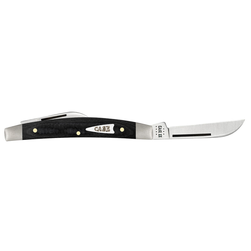Case Smooth Black Micarta - Small Congress