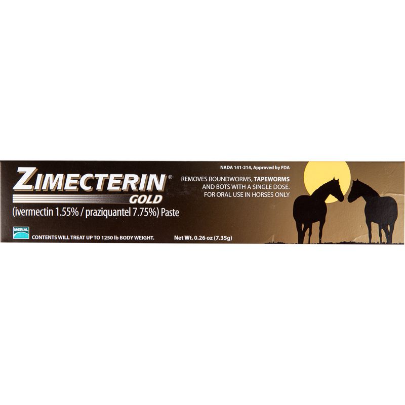 Boehringer Ingelheim Zimecterin Gold Dewormer Paste