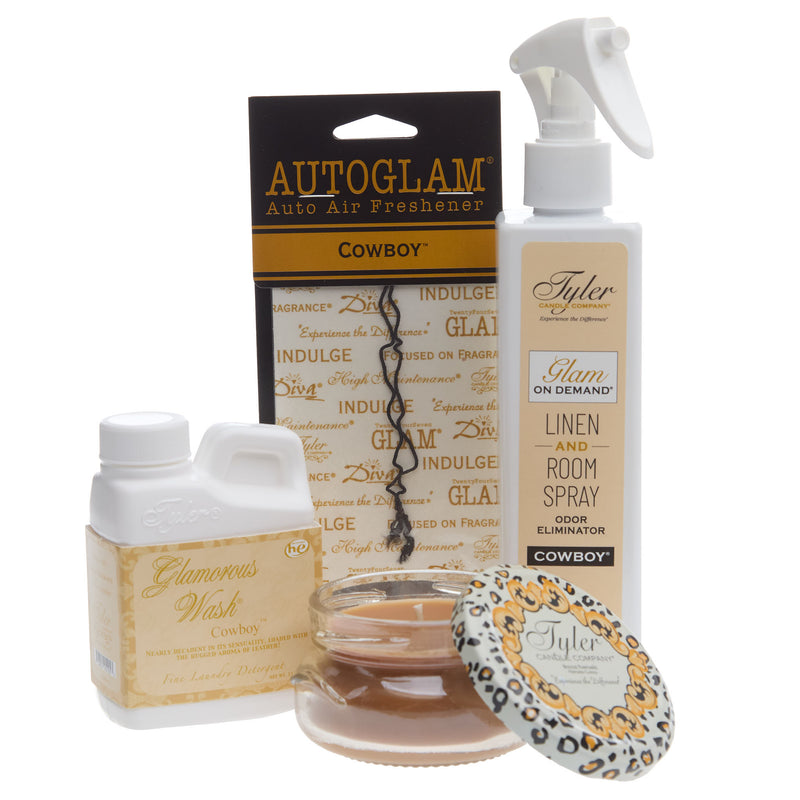 Tyler Candle Co wboy Glamorous Gift Suite VI