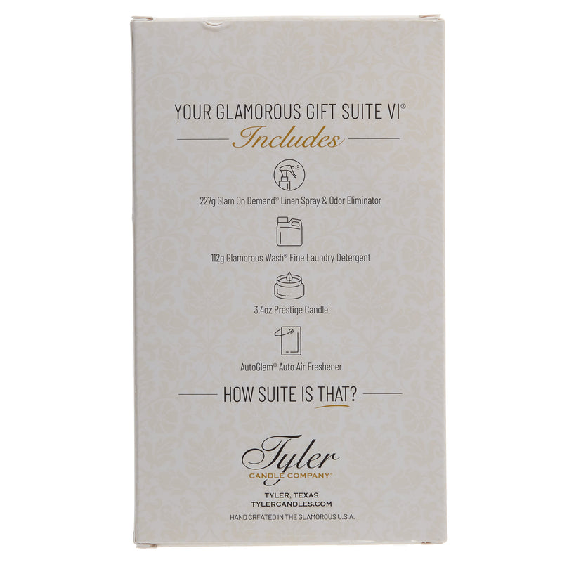 Tyler Candle Co wboy Glamorous Gift Suite VI