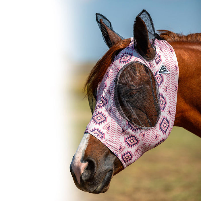 Patterned Comfort Fit Fly Mask